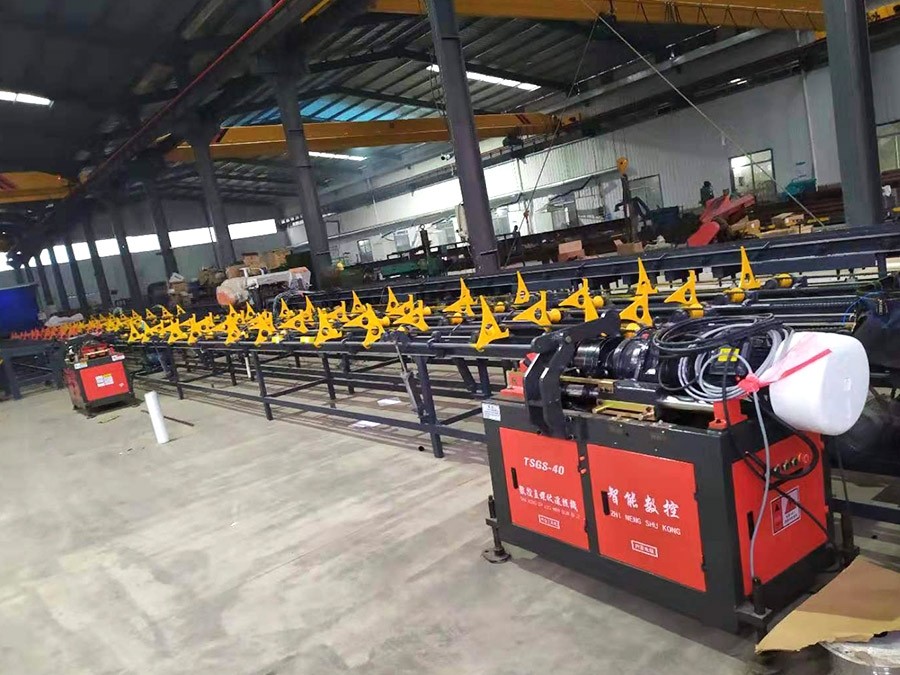 數(shù)控鋸切套絲打磨生產(chǎn)線